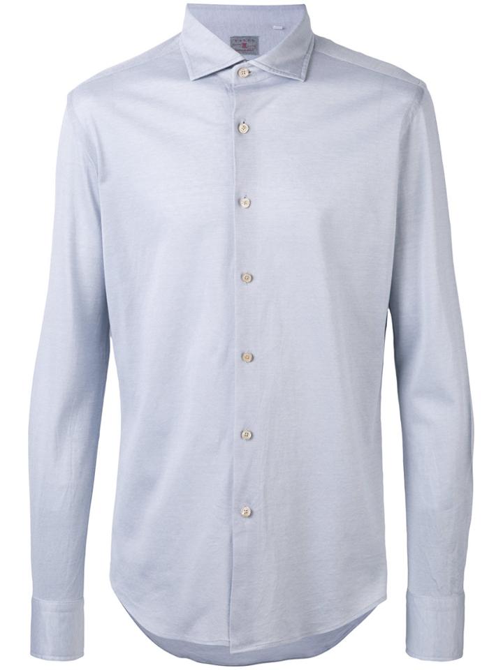 Xacus Slim-fit Shirt - Blue