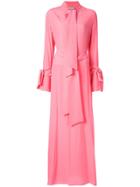 Layeur Long Shirt Dress - Pink