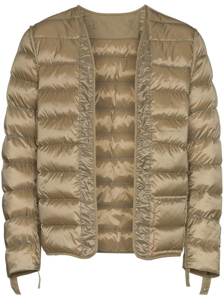 Ten C Feather Down Jacket Liner - Green