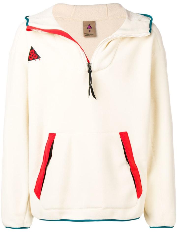 Nike Acg Sherpa Fleece Hoodie - Neutrals