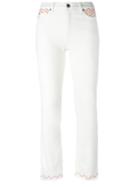 Mih Jeans Daily Customised Jeans By Amanda Norgaard, Women's, Size: 26, White, Cotton/spandex/elastane