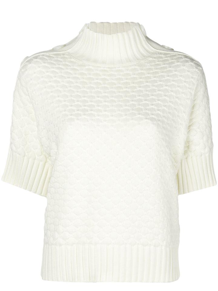 See By Chloé Turtle-neck Jumper - White