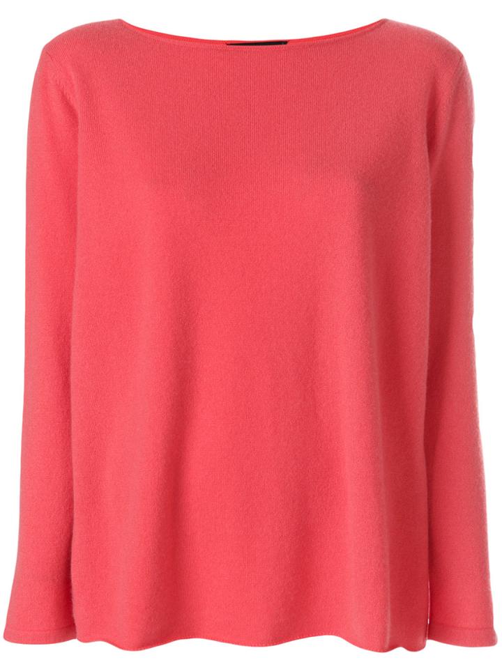 Fabiana Filippi Loose Fit Jumper - Pink & Purple