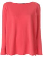 Fabiana Filippi Loose Fit Jumper - Pink & Purple