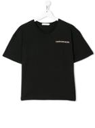 Calvin Klein Kids Logo Patch T-shirt - Black
