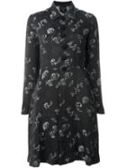 Jean Paul Gaultier Pre-owned Jacquard Shirt Dress - Black
