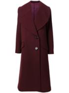Le Ciel Bleu 'neo Chest' Coat, Women's, Size: 36, Red, Rayon/wool