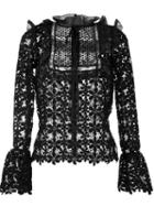 Self-portrait Daisy Guipure Blouse