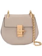 Chloé - 'drew' Shoulder Bag - Women - Leather - One Size, Women's, Nude/neutrals, Leather