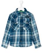 Vingino - Checkered Shirt - Kids - Cotton - 12 Yrs, Blue