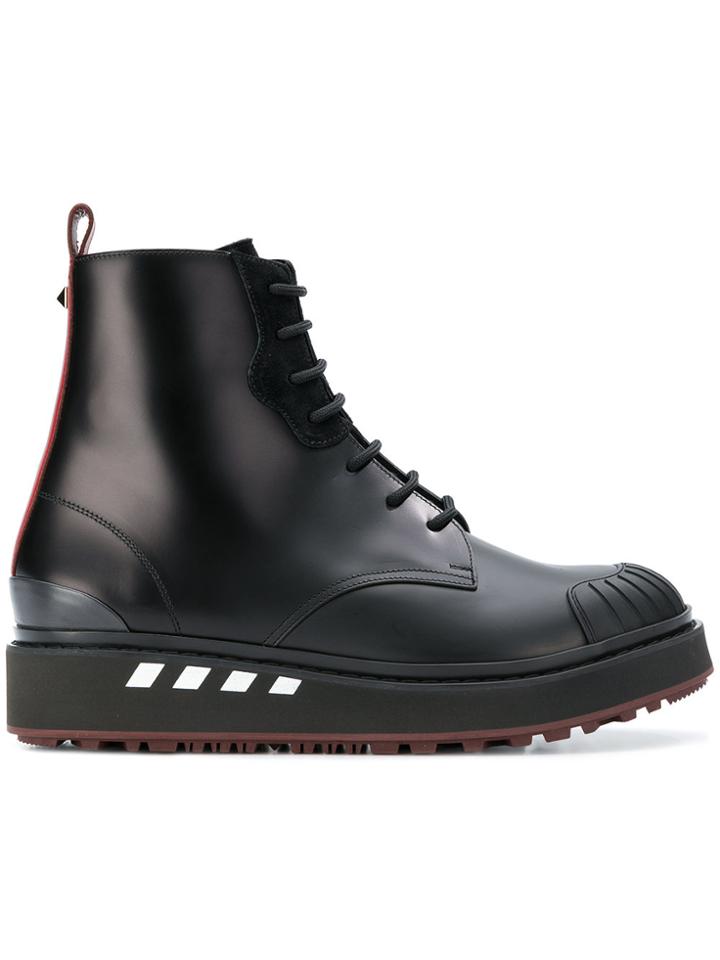 Valentino Valentino Garavini Chunky Boots - Black