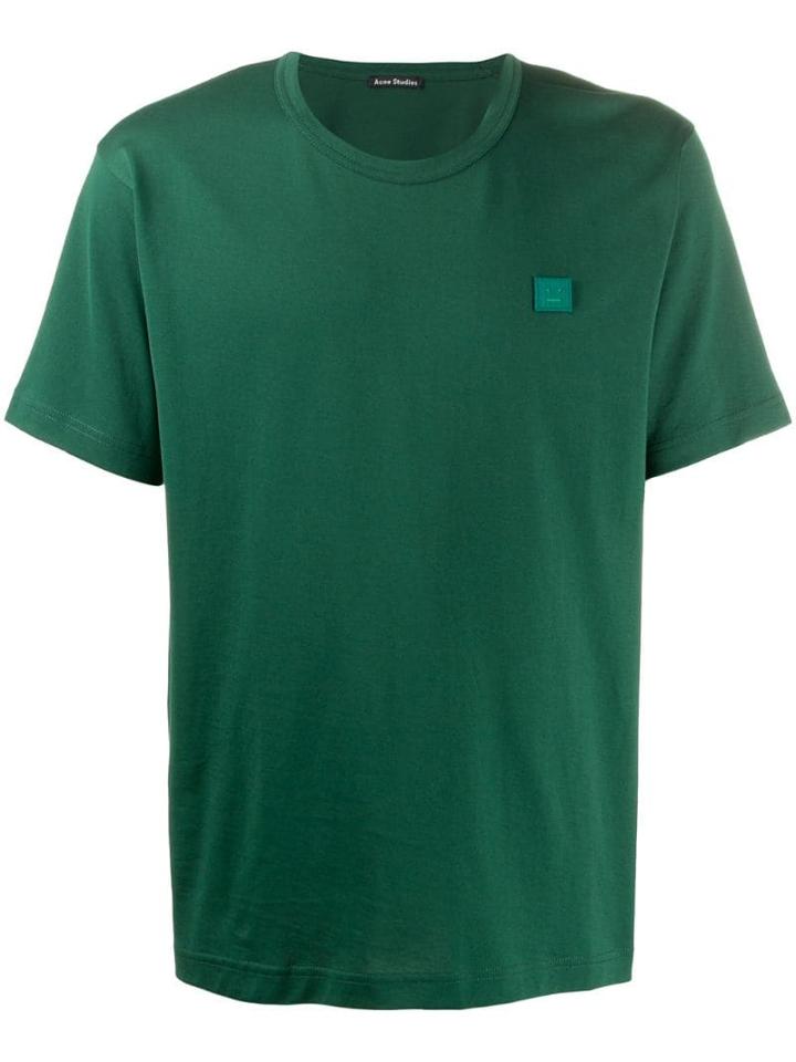 Acne Studios Nash Logo T-shirt - Green