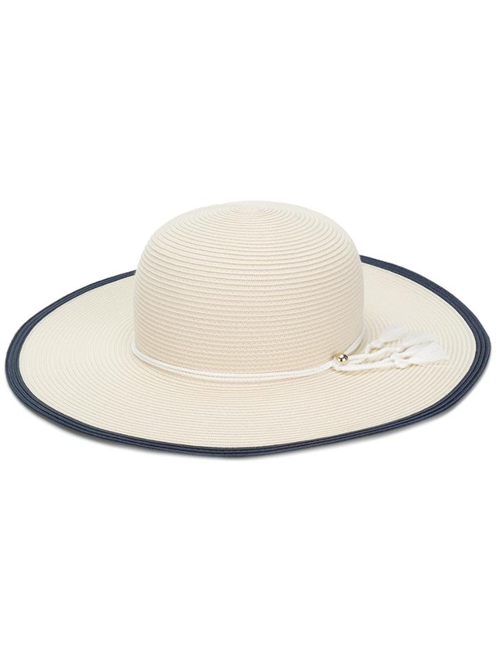 Chloé Woven Straw Hat - Nude & Neutrals