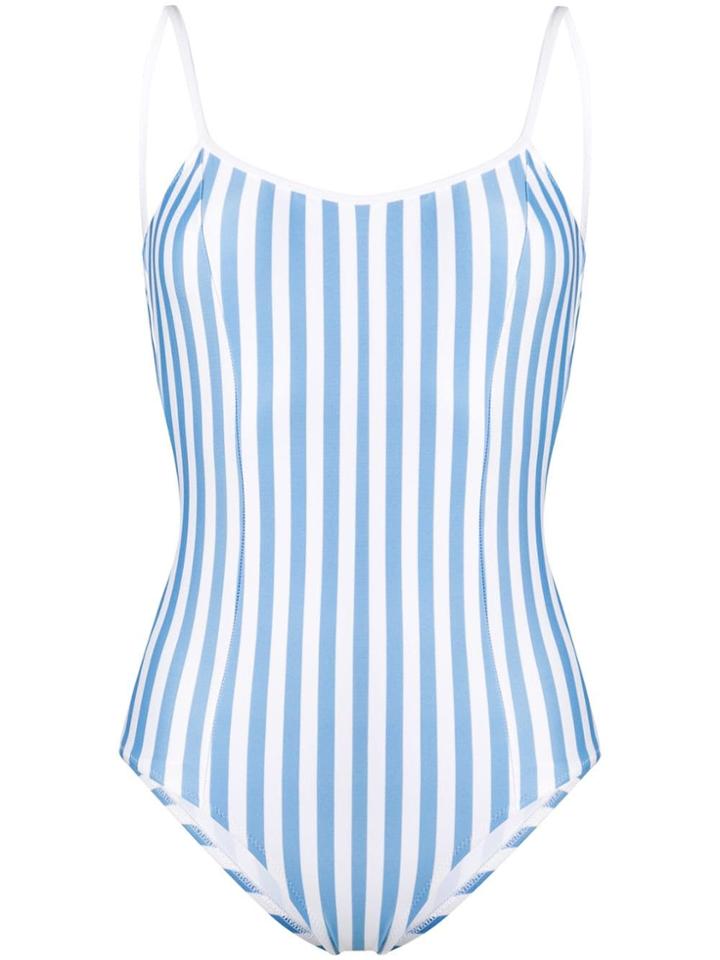 Sian Swimwear Maria Striped Swimsuit - Blue