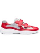 Prada Colour-block Sneakers - Red
