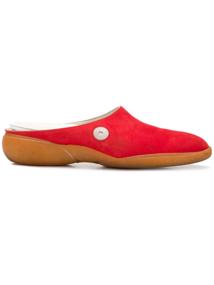Louis Vuitton Vintage Slip-on Shoes - Red