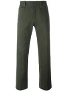 Marc Jacobs Cropped Trousers, Men's, Size: 48, Green, Cotton