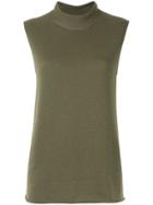 Hermès Vintage Cashmere Top - Green