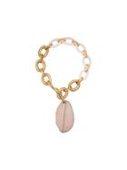 Marni Abstract Shell Link Bracelet - Gold