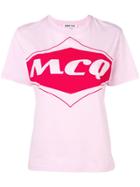 Mcq Alexander Mcqueen Logo T-shirt - Pink