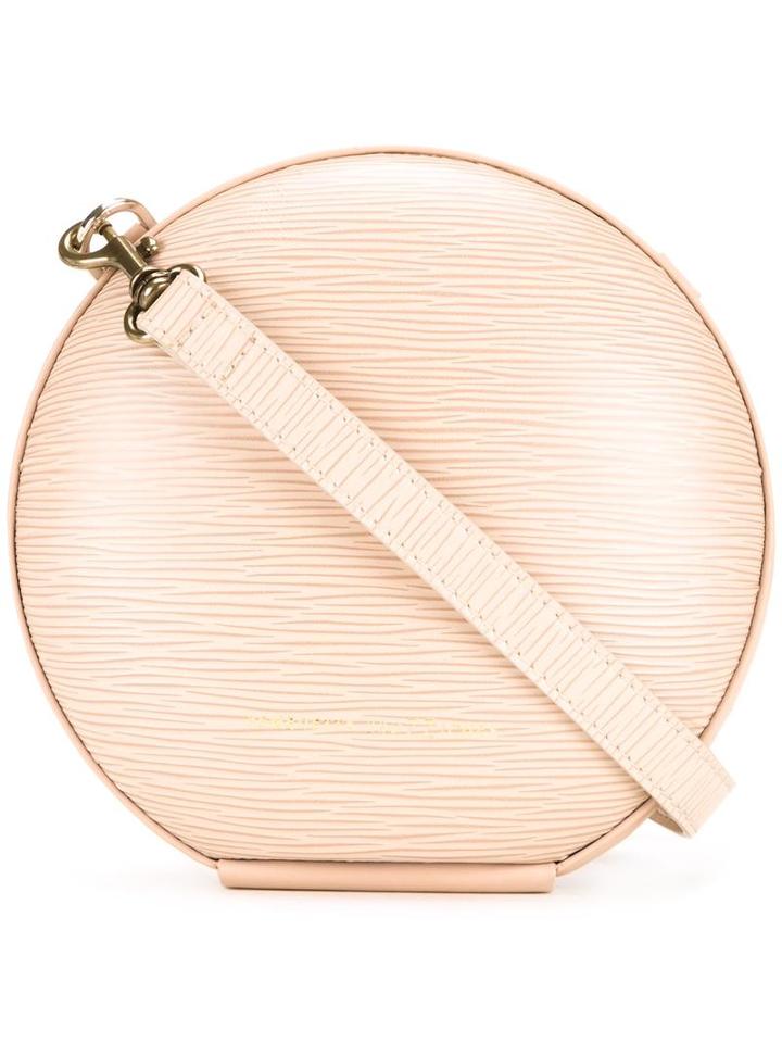Benedetta Bruzziches Round Mini Crossbody Bag, Women's, Nude/neutrals