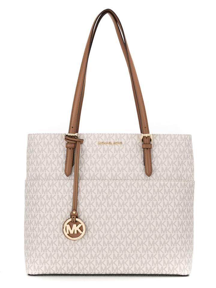 Michael Michael Kors Bedford Large Pocket Tote - Nude & Neutrals
