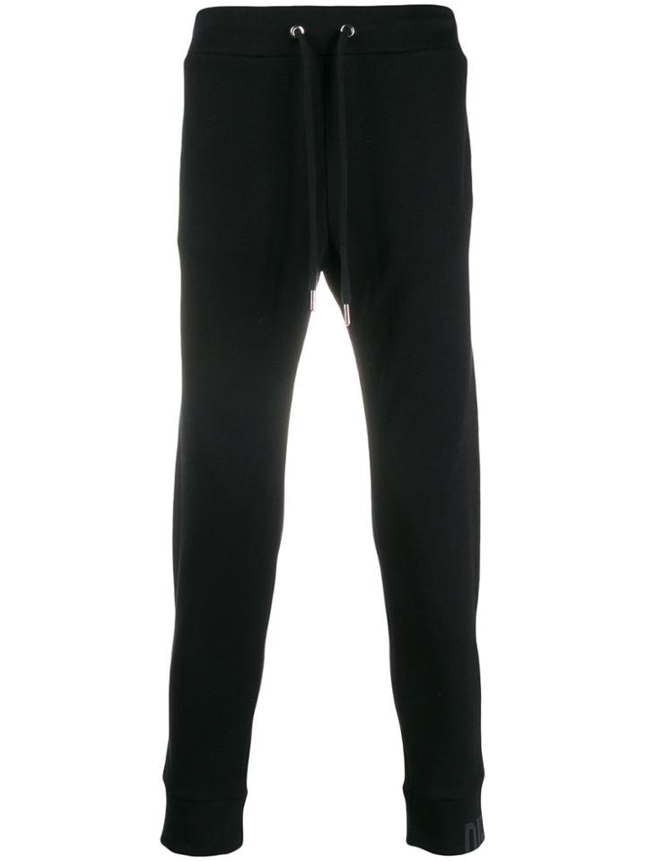 Diesel Fitted Logo Track Pants - Black