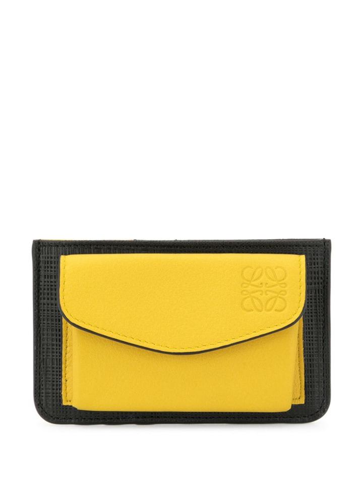 Loewe Card Wallet - Yellow