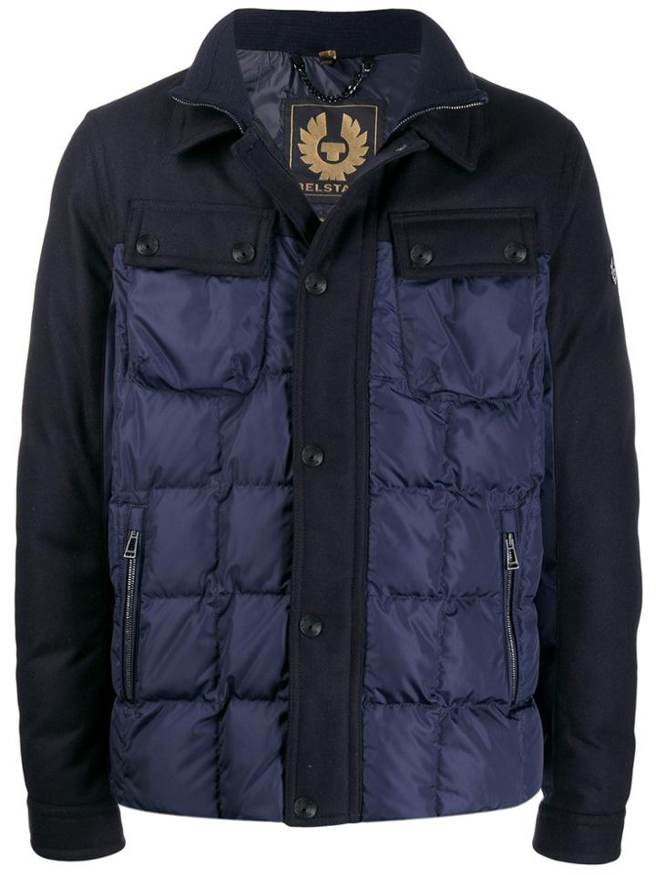 Belstaff Retreat Quilted Jacket - Blue