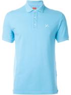 Isaia Classic Polo Shirt, Men's, Size: Xxl, Blue, Cotton