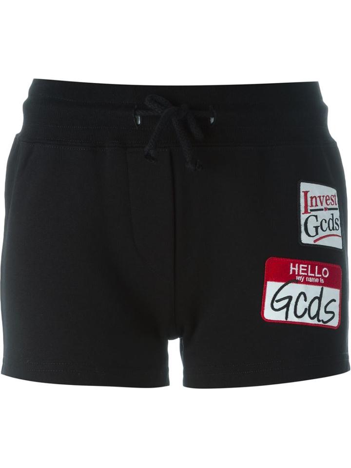 Gcds Logo Patch Track Shorts