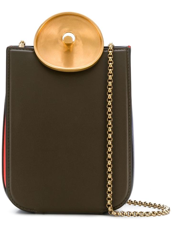Marni Monile Crossbody Bag - Brown