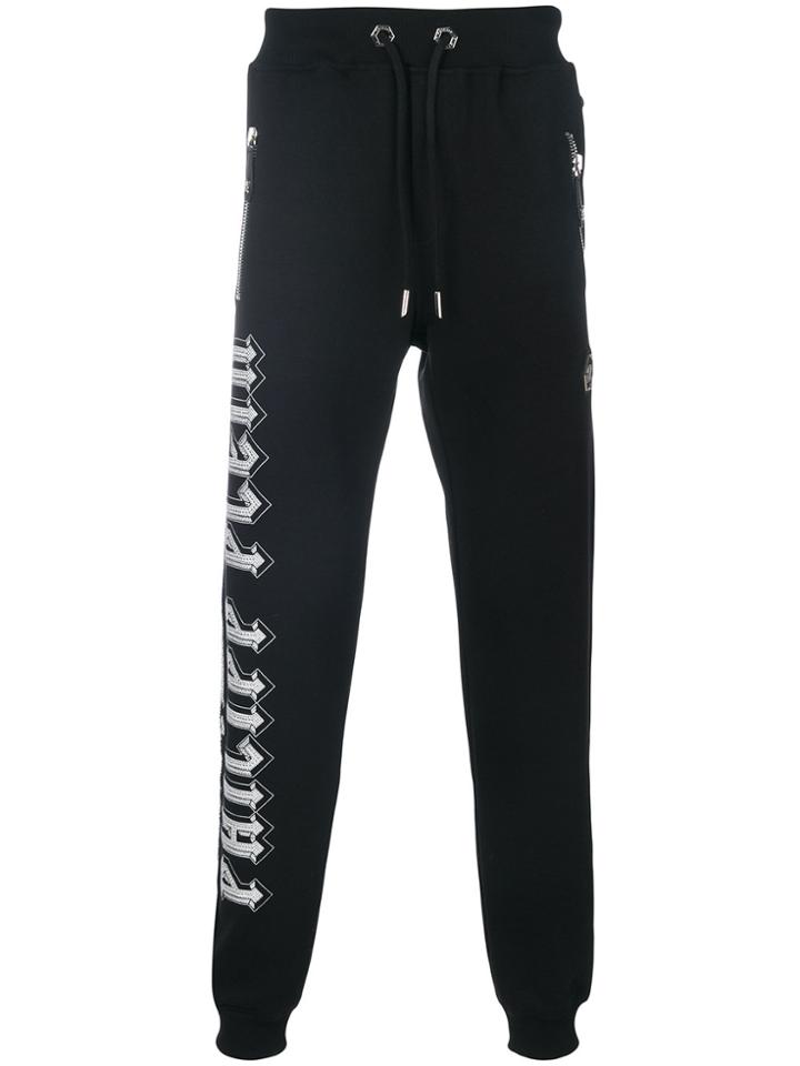 Philipp Plein Triple Jogging Trousers - Black