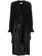 A.l.c. All-over Sequin Coat - Black