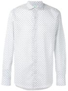 Finamore 1925 Napoli - Flower Print 'tokyo' Shirt - Men - Cotton - M, White, Cotton