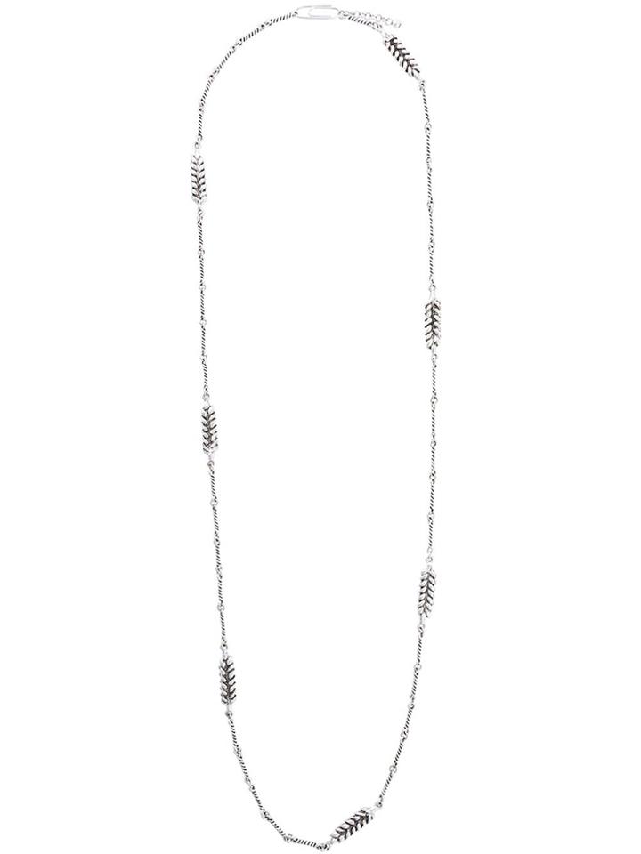 Aurelie Bidermann Wheat Long Necklace - Metallic