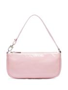 By Far Rachel Patent-leather Shoulder Bag - Pink