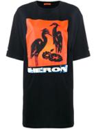 Heron Preston Graphic Print T-shirt - Black