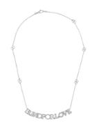 Gucci 18kt White Gold Blind For Love Diamond Necklace - Silver