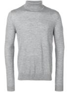Pringle Of Scotland Fine Knit Turtleneck Sweater - Grey