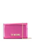 Love Moschino Metallic Shoulder Bag - Pink