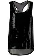 Liu Jo Afrodite Sequin Top - Black