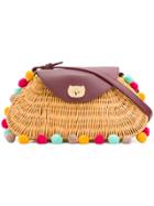 Tsumori Chisato Wicker Basket Tote - Brown