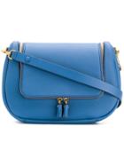 Anya Hindmarch Double Zip Shoulder Bag - Blue
