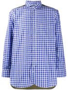 Junya Watanabe Mixed Pattern T-shirt - Blue