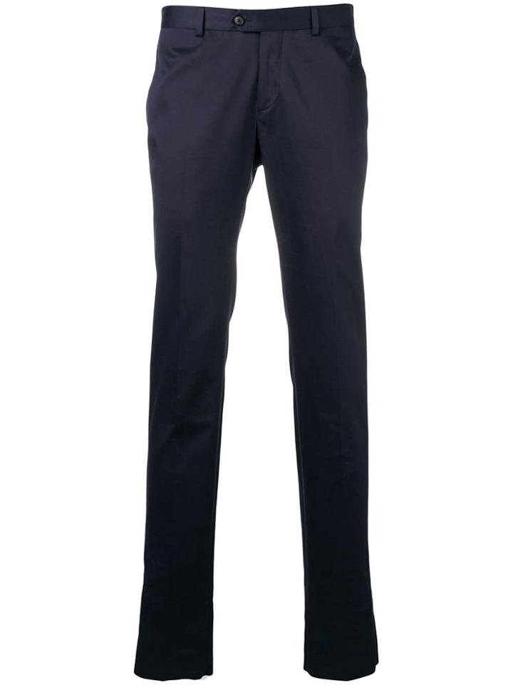 Z Zegna Classic Tailored Chinos - Blue
