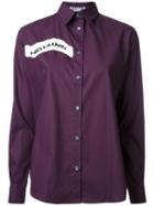 Aalto Hellsinki Print Shirt, Women's, Size: 34, Pink/purple, Cotton