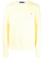 Polo Ralph Lauren Classic Crew Neck Sweater - Yellow & Orange