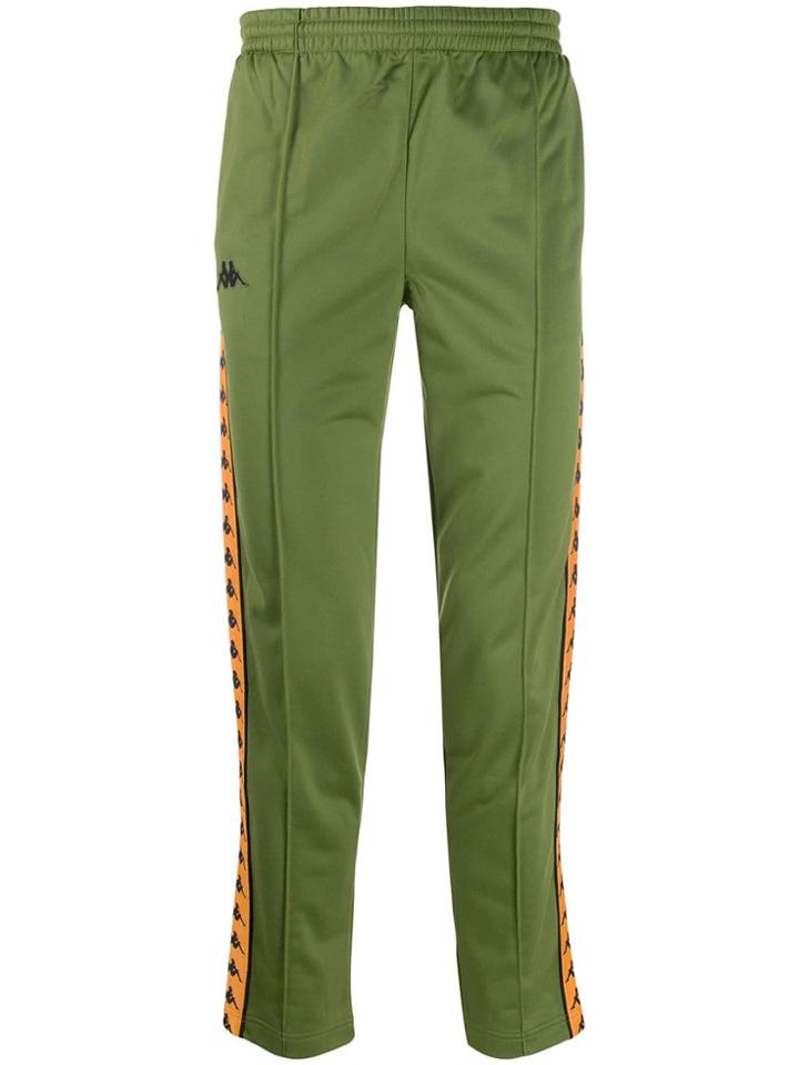 Kappa Logo Tape Track Trousers - Green