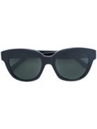L.g.r Cat-eye Frame Sunglasses - Black